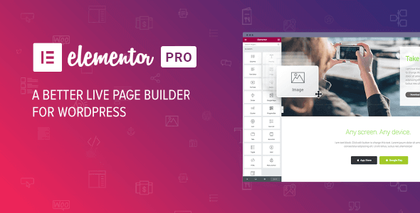 Elementor Pro - The #1 Drag and Drop Website Builders